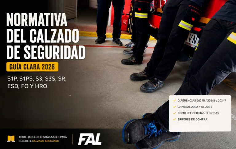 Normativa del calzado de seguridad: cómo interpretar las clasificaciones y marcados