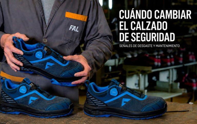 Cuándo cambiar el calzado de seguridad y cómo alargar su vida útil